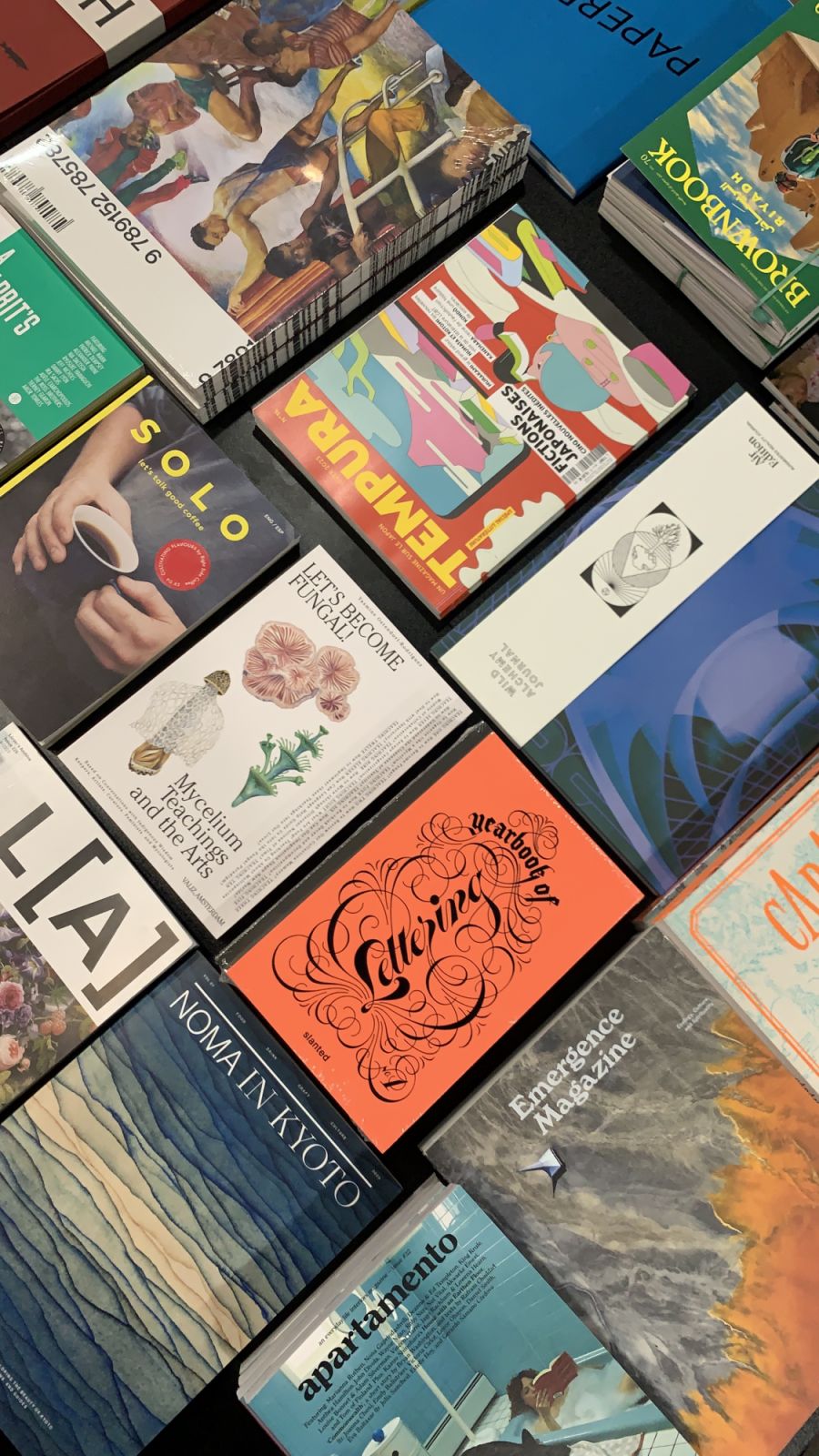 Spruce Gallery is dedicated to stocking independent, obscure, and glossy publications from all over the world (Photo: MoCAF)