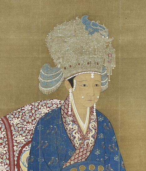 宋徽宗后坐像(Photo: 臺北故宮)