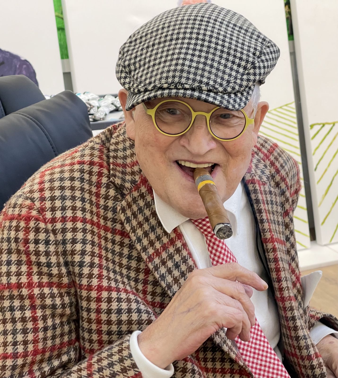 英國傳奇藝術家 David Hockney