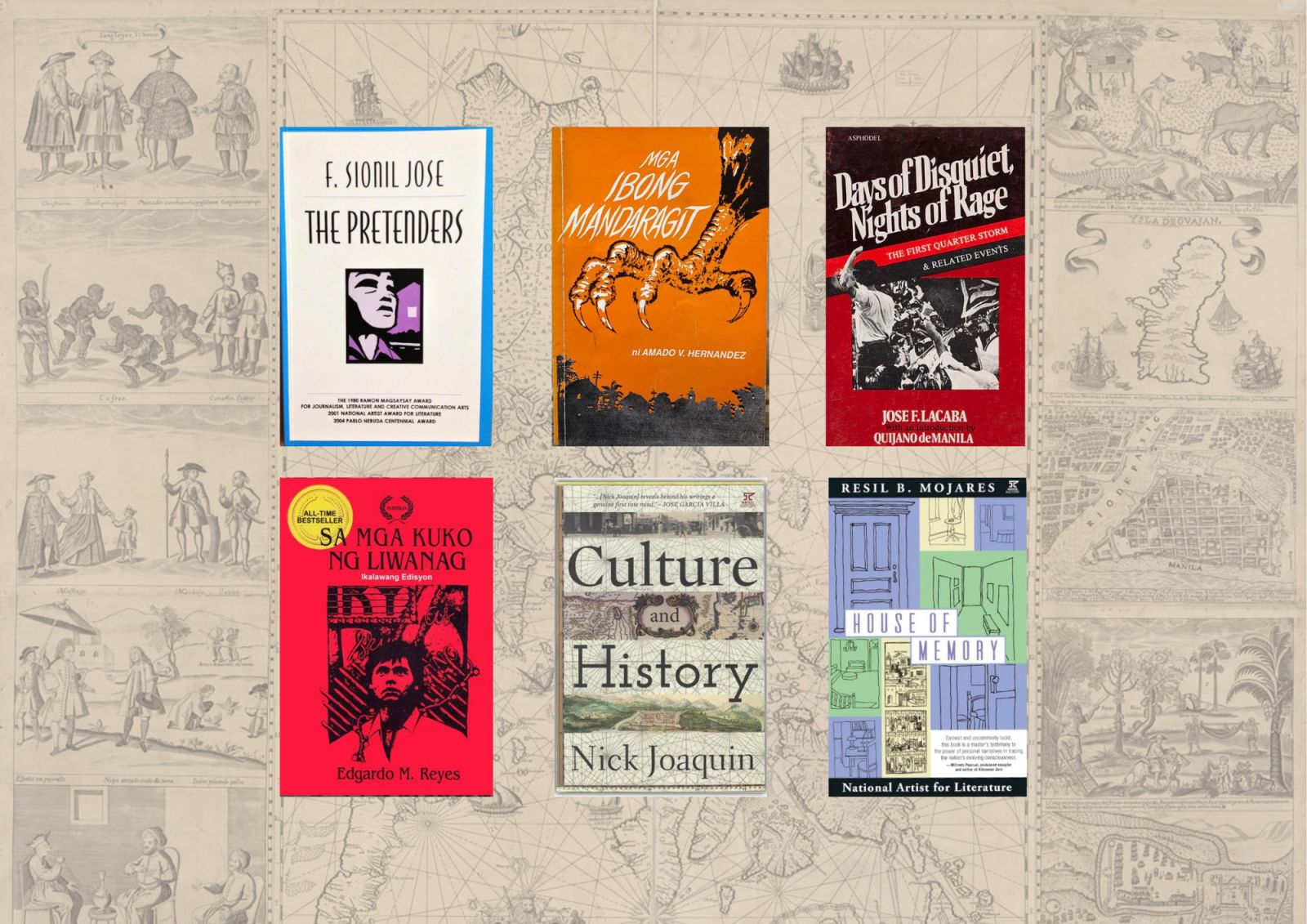 Filipiniana books to fill your home library with (Historical Map of the Philippines via World Maps Online)