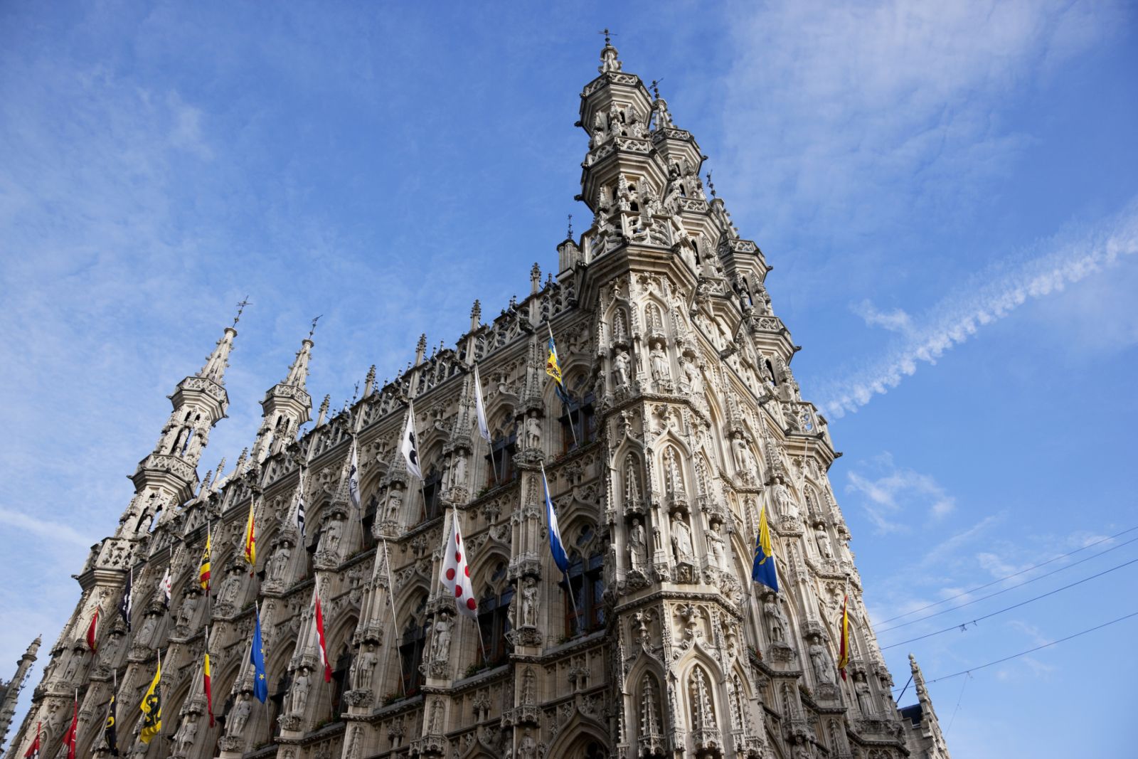 Town Hall in center of Leuven, Belgium is among our list of alternative travel destinations in Europe (Photo: Getty Images)