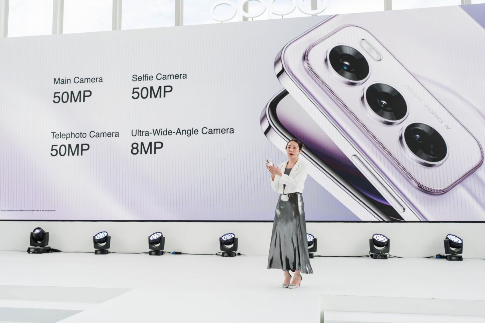 The new Reno 12 Pro's 50MP main camera and 2x optical zoom capture detailed images
