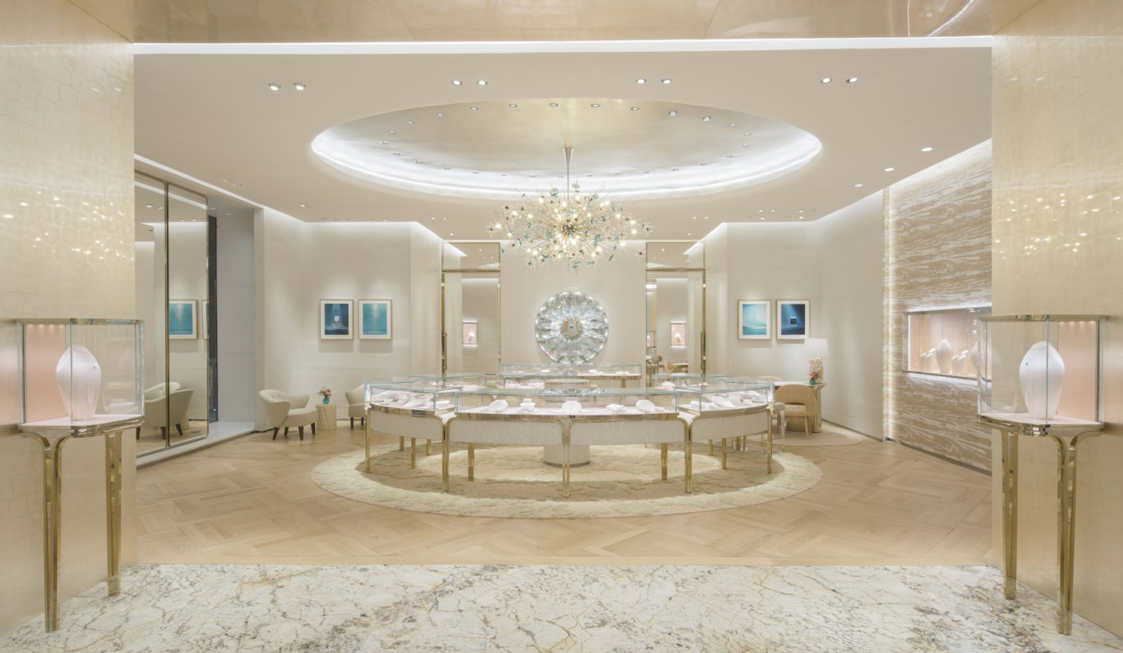 The “All About Love” section (Photo: Courtesy of Tiffany & Co)