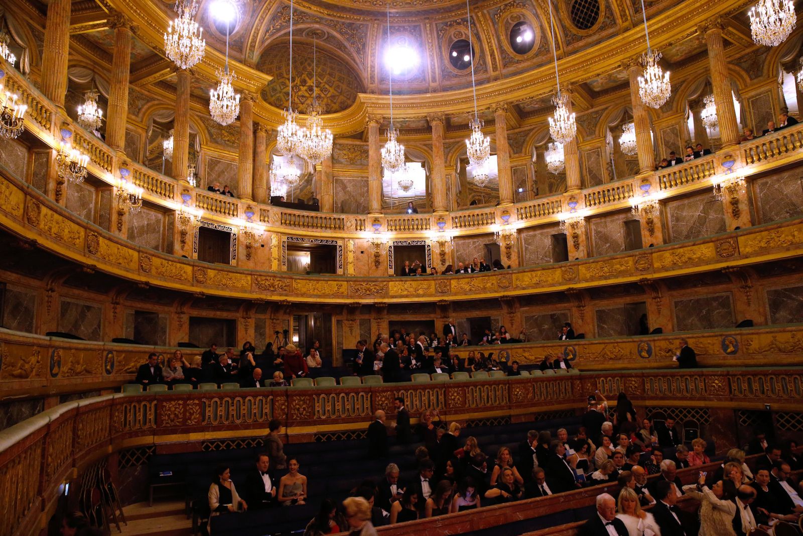 <<enter caption here>> on February 2, 2015 in Versailles, France.