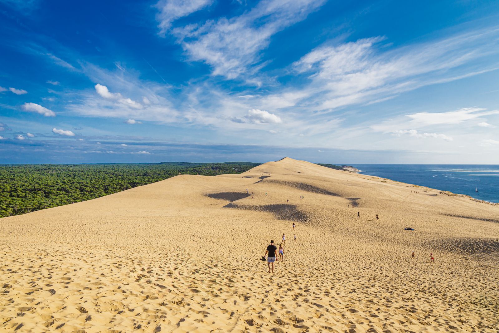 Dune of Pilat เนินทรายที่สูงที่สุดในยุโรป