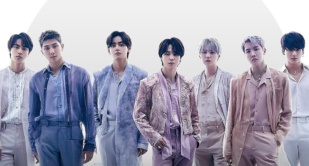 From left: BTS members Jin (Kim Seok-jin), RM (Kim Nam-joon), V (Kim Tae-hyung), Jimin (Park Ji-min), Suga (Min Yoon-gi), J-Hope (Jung Ho-seok), and Jungkook (Jeon Jung-kook) in a promotional shoot for ‘Yet To Come’ (Photo: Instagram/@hybe.labels.audition)