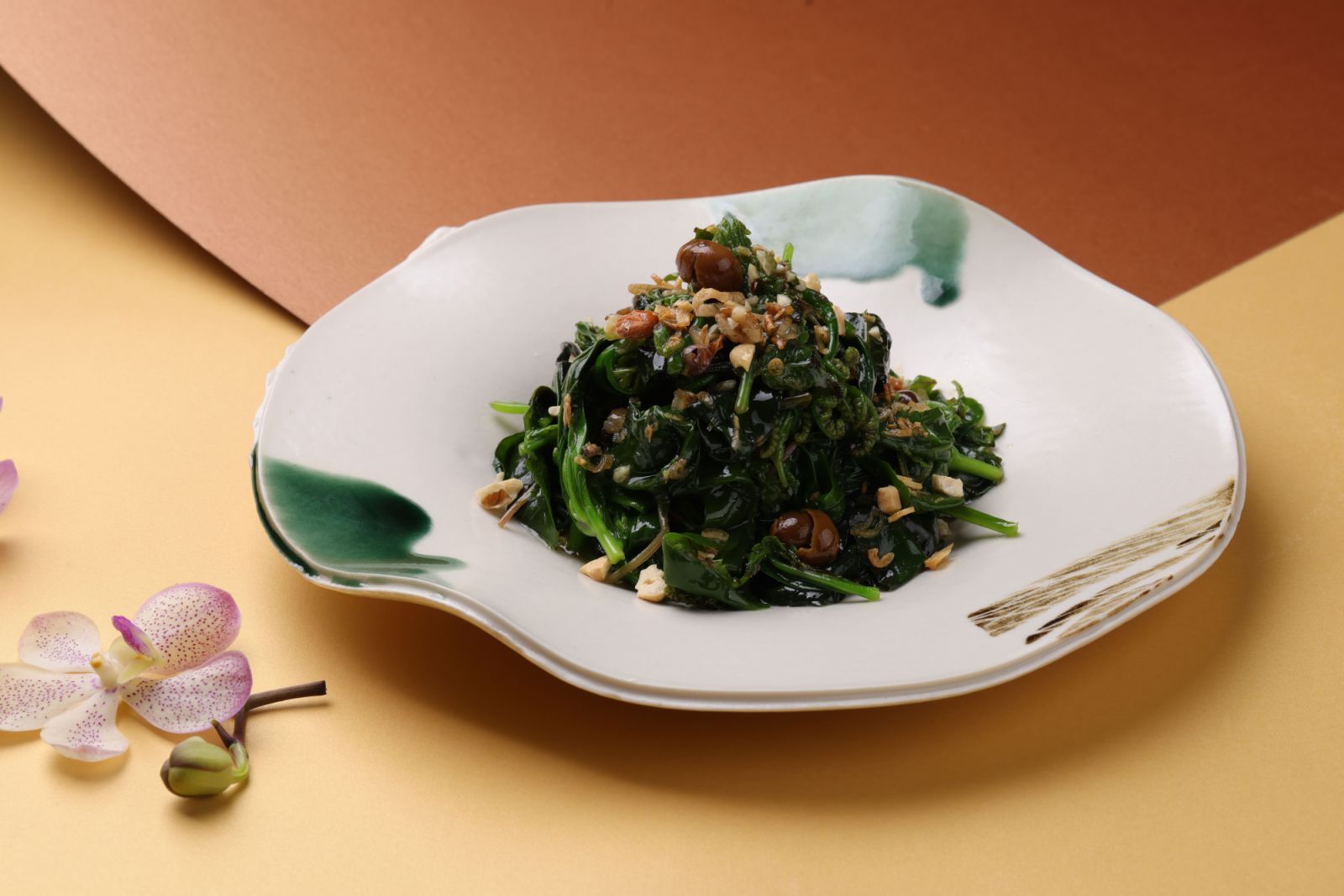 鳳梨豆醬臺灣野菜