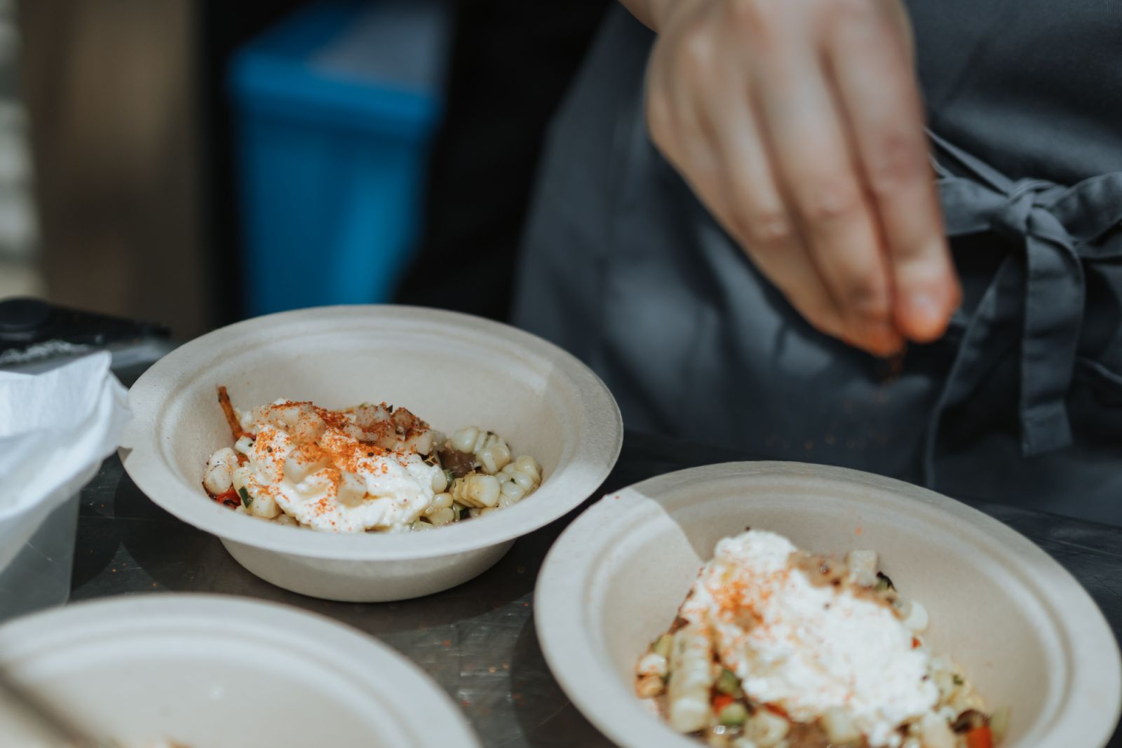 Plates being prepared at Big Sunday Barbecue 2023 (Photo: Kita Food Festival)