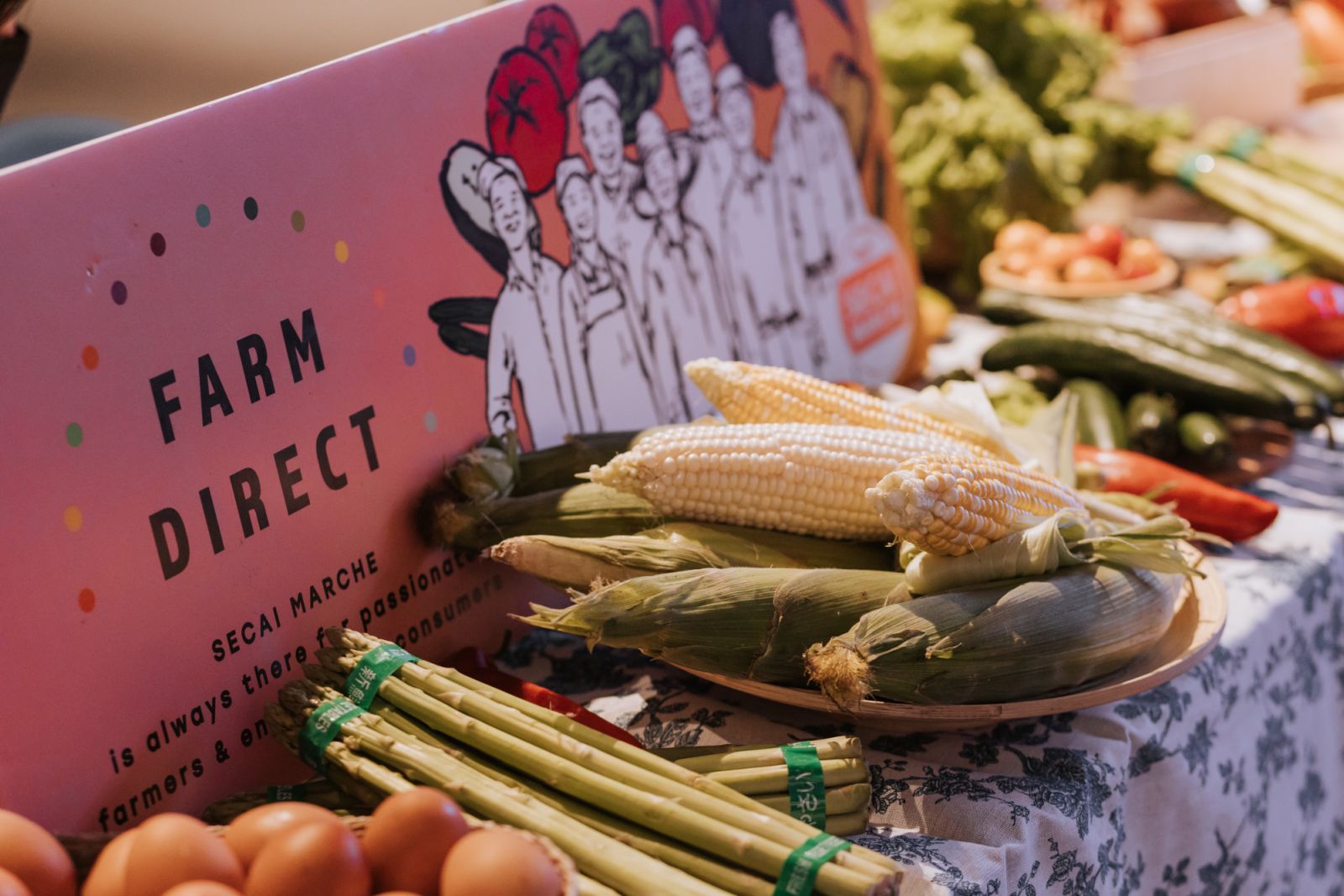 The marketplace at Kita Conversations 2023 (Photo: Kita Food Festival)