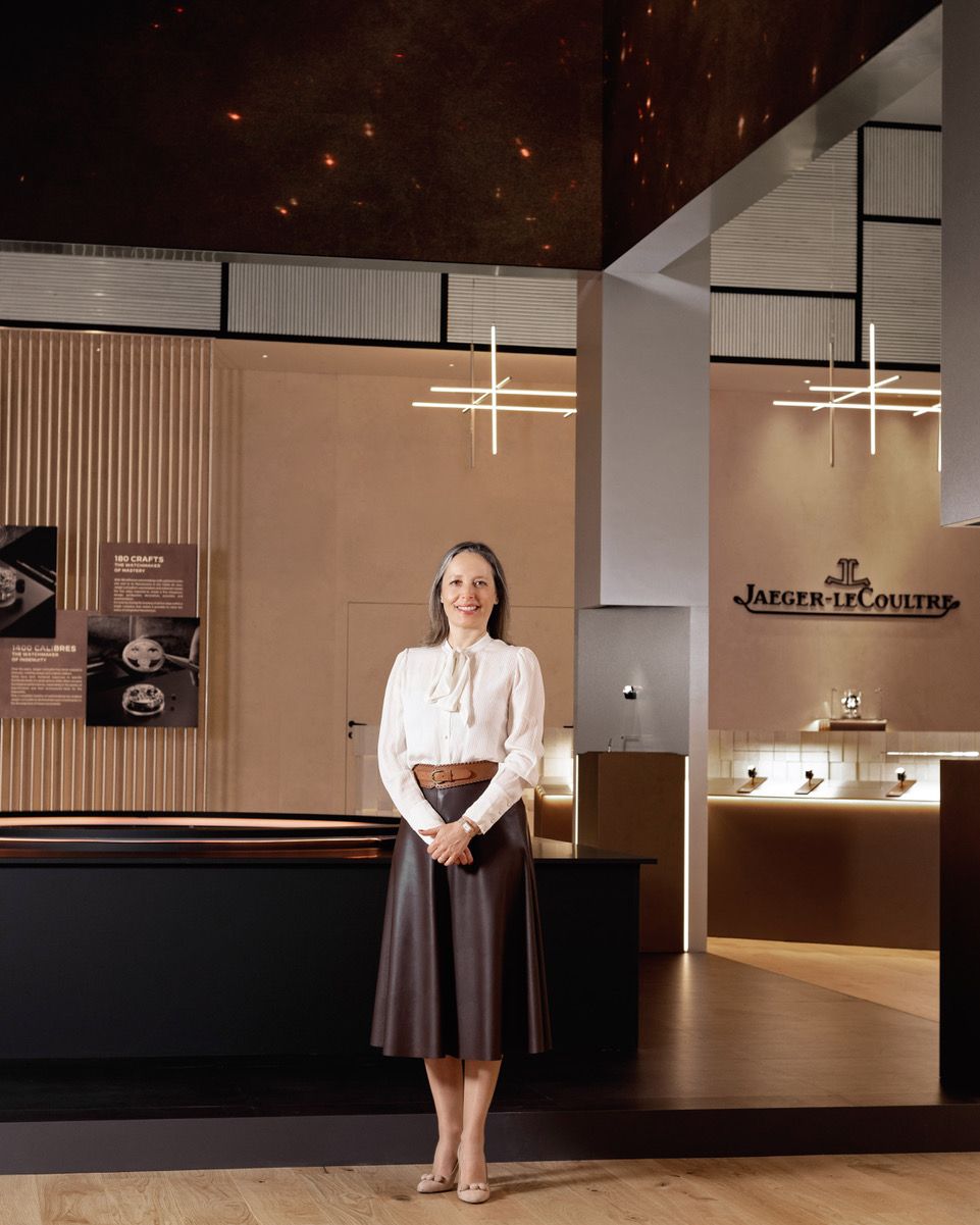 Catherine Rénier at Watches & Wonders 2024 (Photo: Courtesy of Jaeger-LeCoultre)
