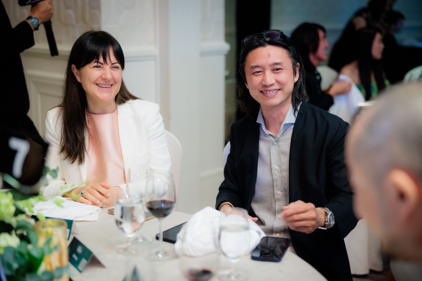 Daniela Sarracco and Ed Ong