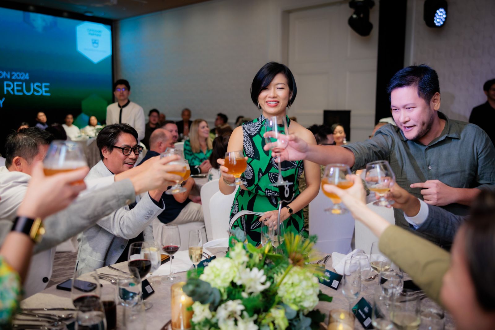 Frank Goh, Koh Sock Mui and Allan Tongol