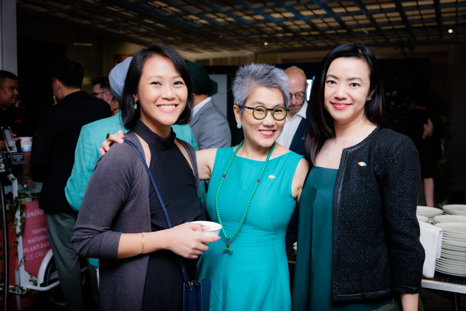 Dudi Aureus, Jill Goh and Jaime Chua