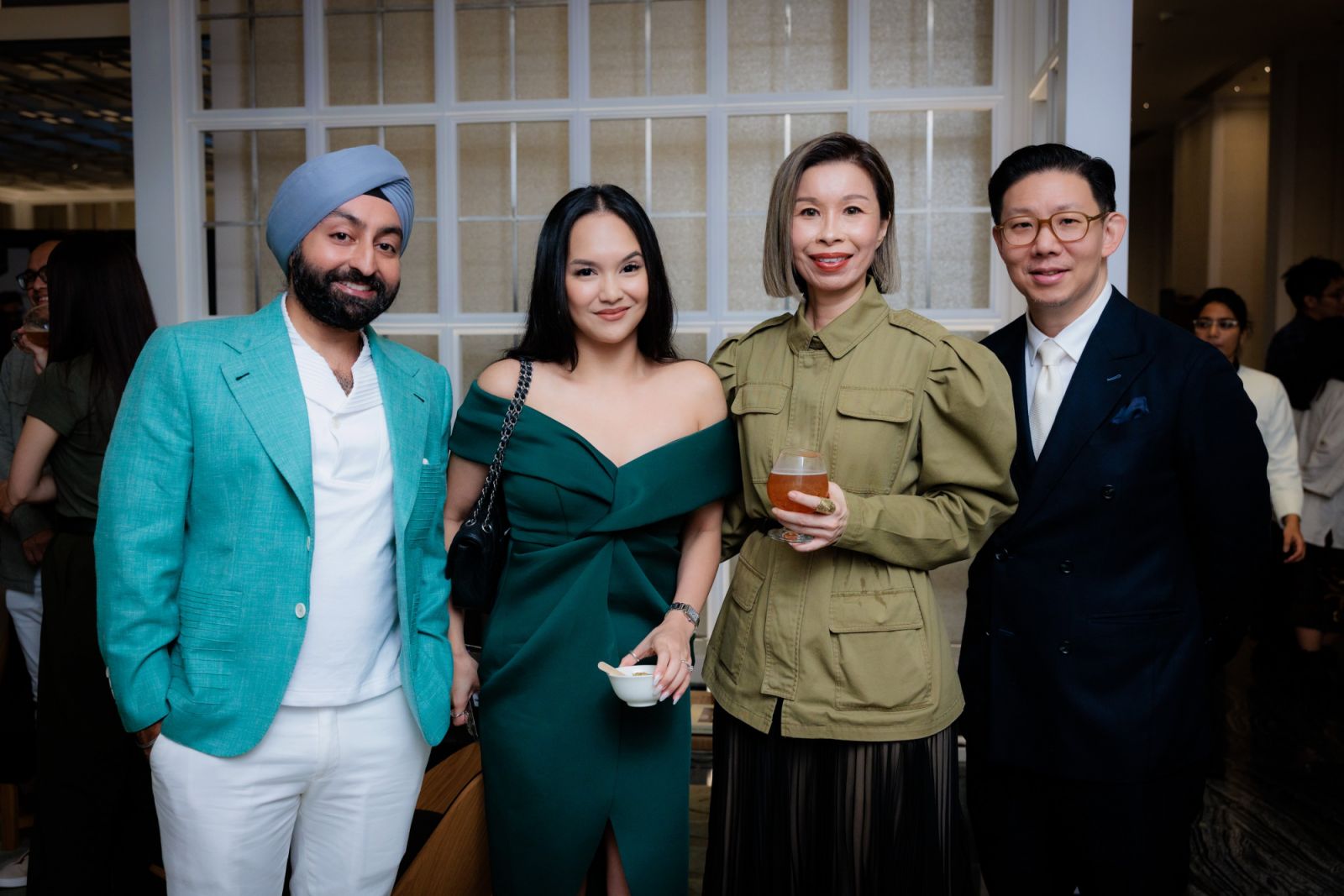 Ishpal Singh Bajaj, Dana Koh, Stephanie Tay and Aun Koh