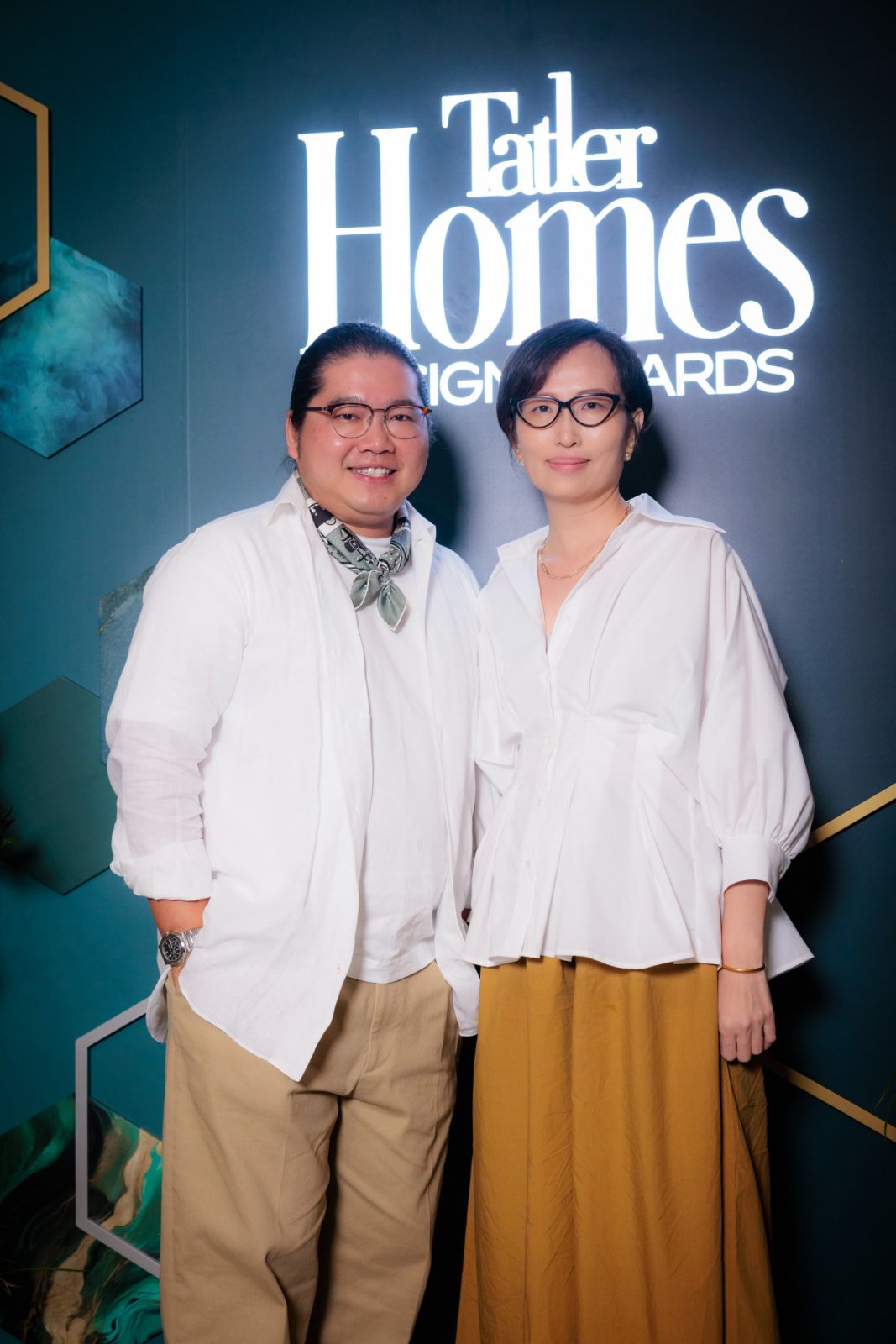 Mikael Teh and Janis Goh