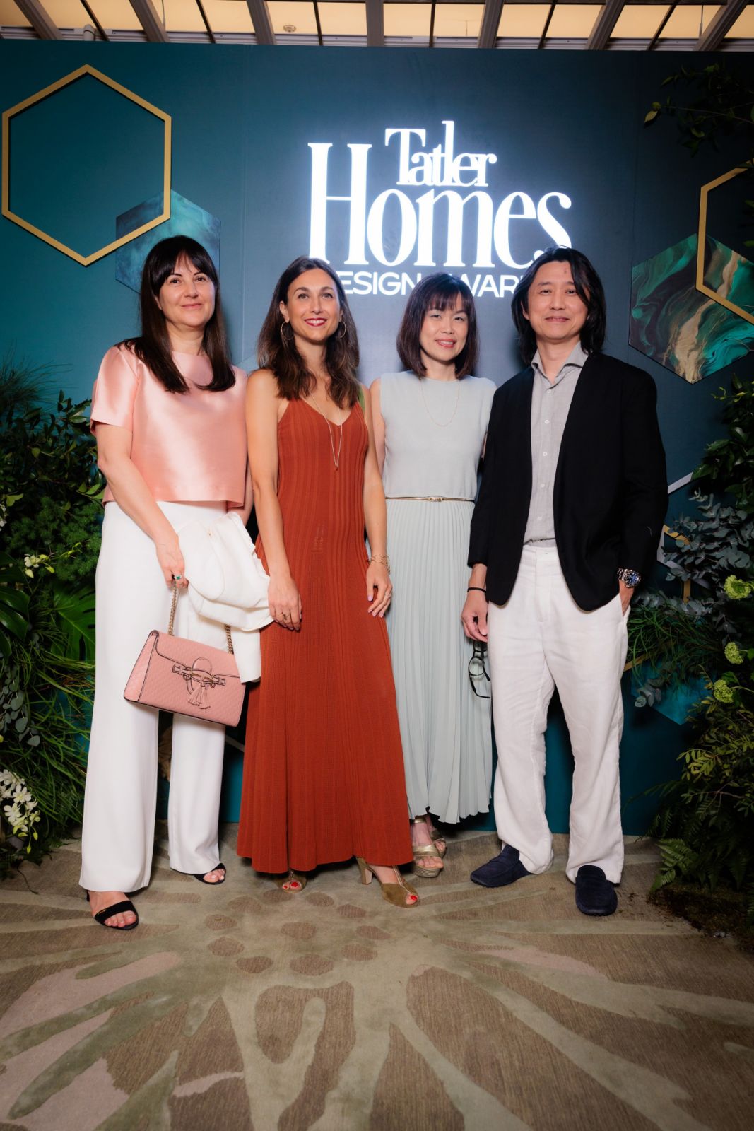 Daniela Sarracco, Livia Papacchini, Ong Hsin Yi and Ed Ong
