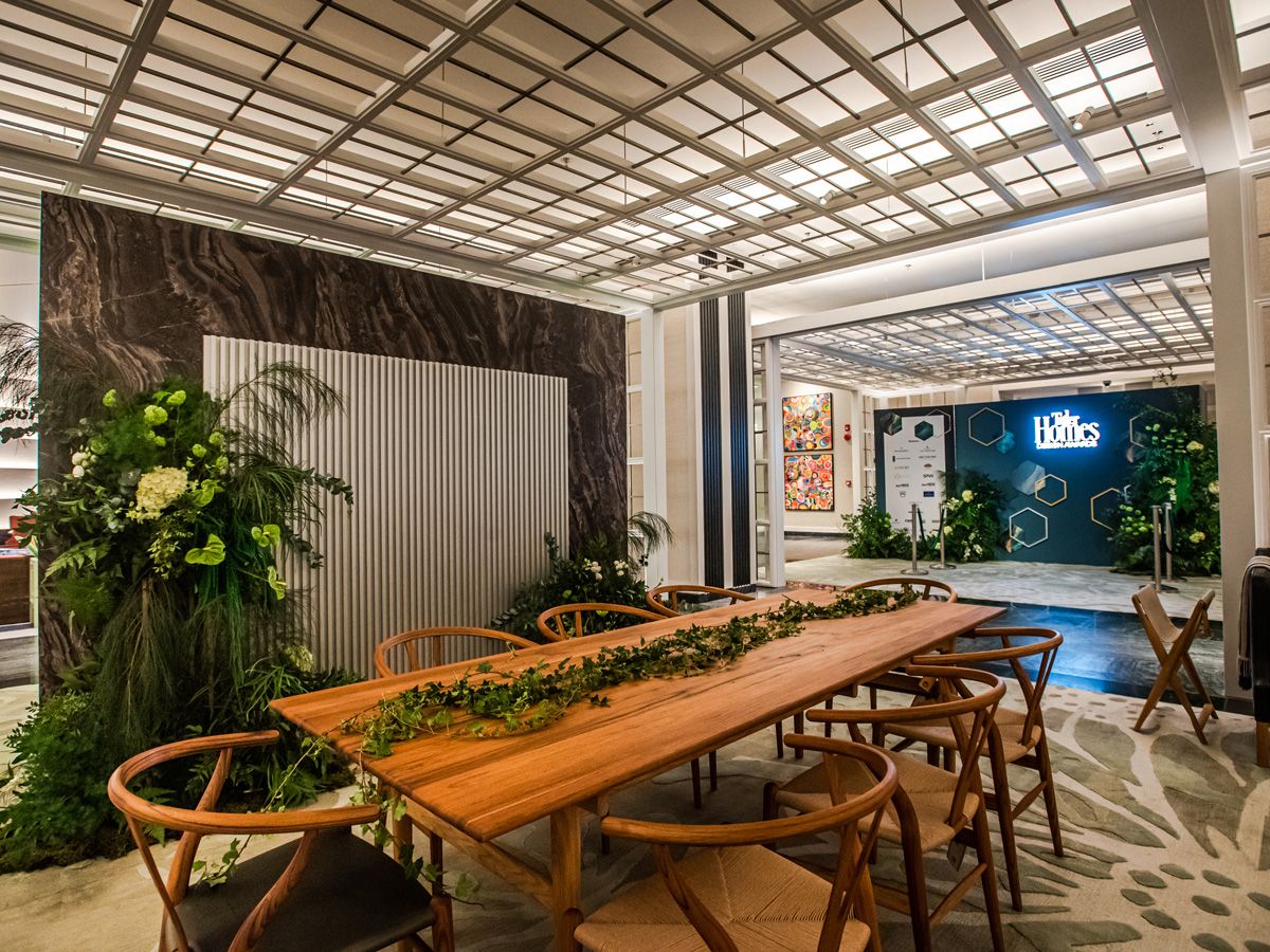 The dining room installation by Carl Hansen & Søn and Wonde Singapore