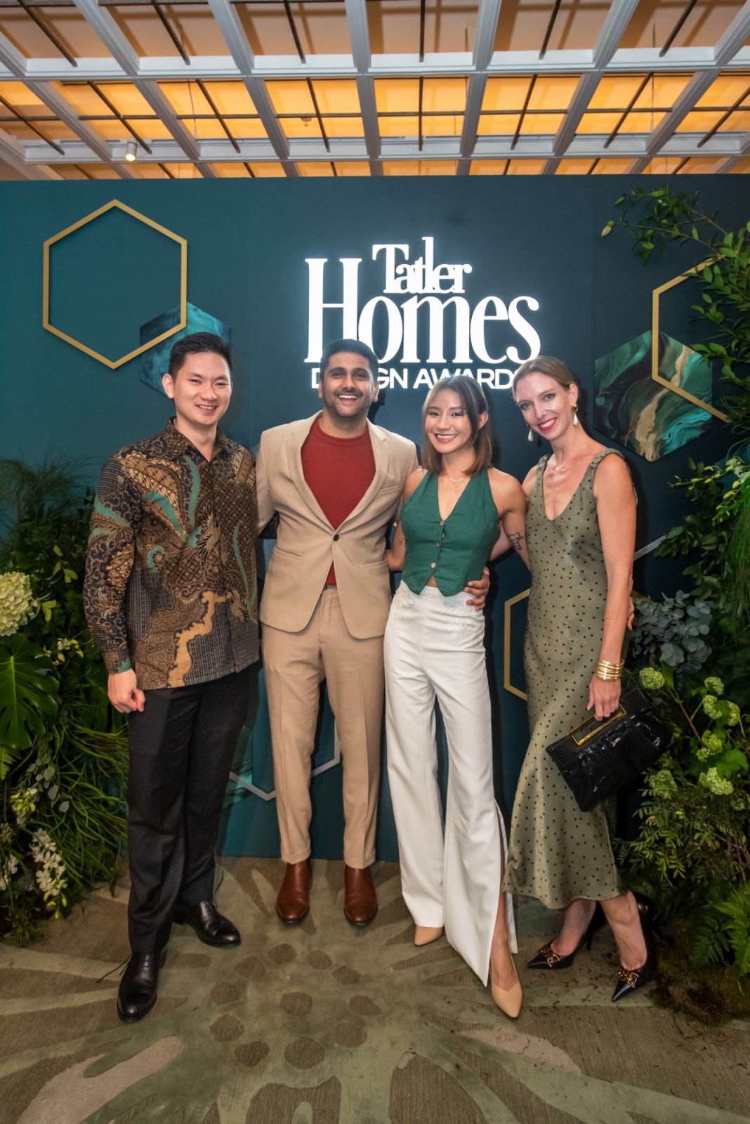 DJ Tan, Travin Singh, Angelica Wong and Eveliene Witjes