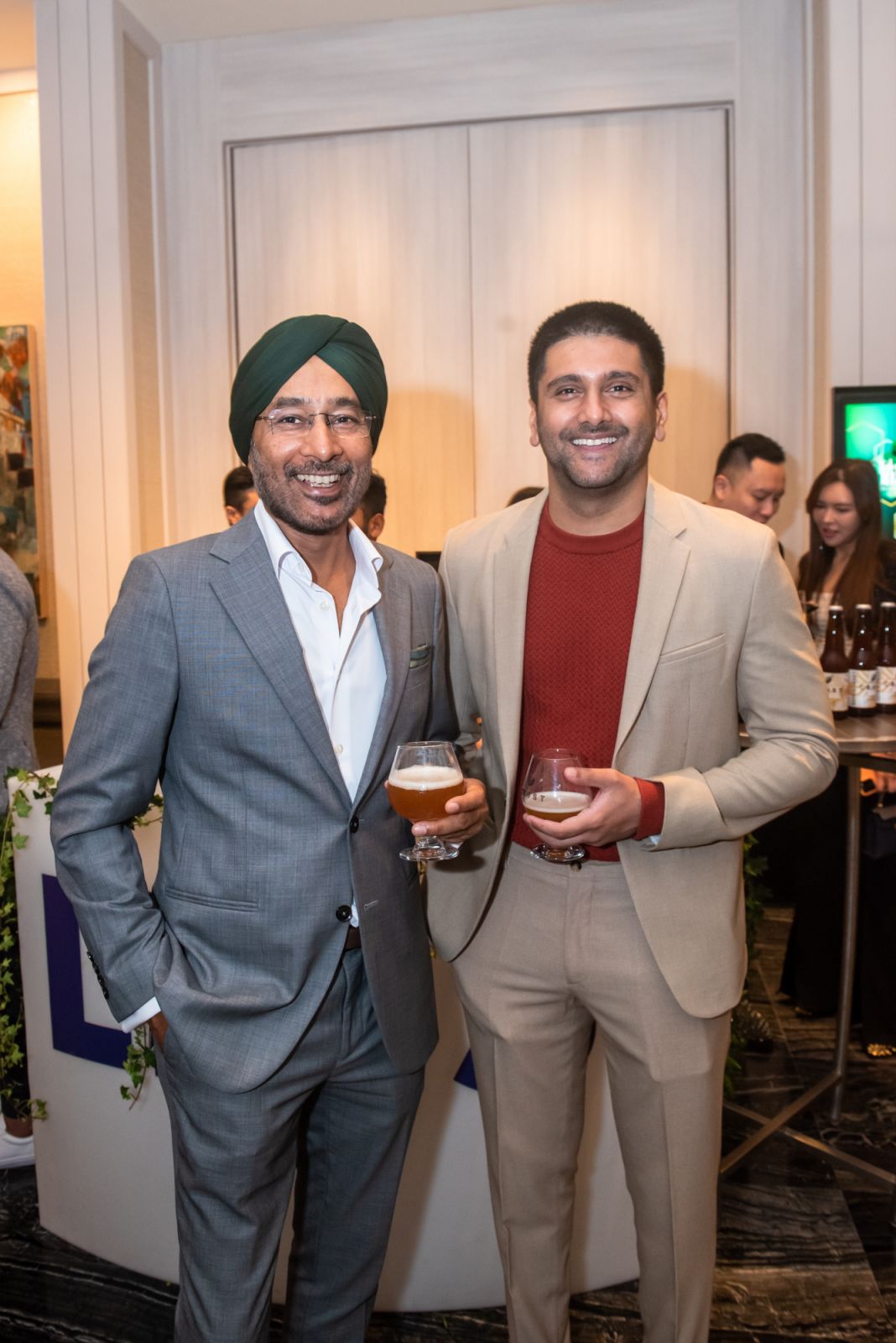 Parminder Singh and Travin Singh