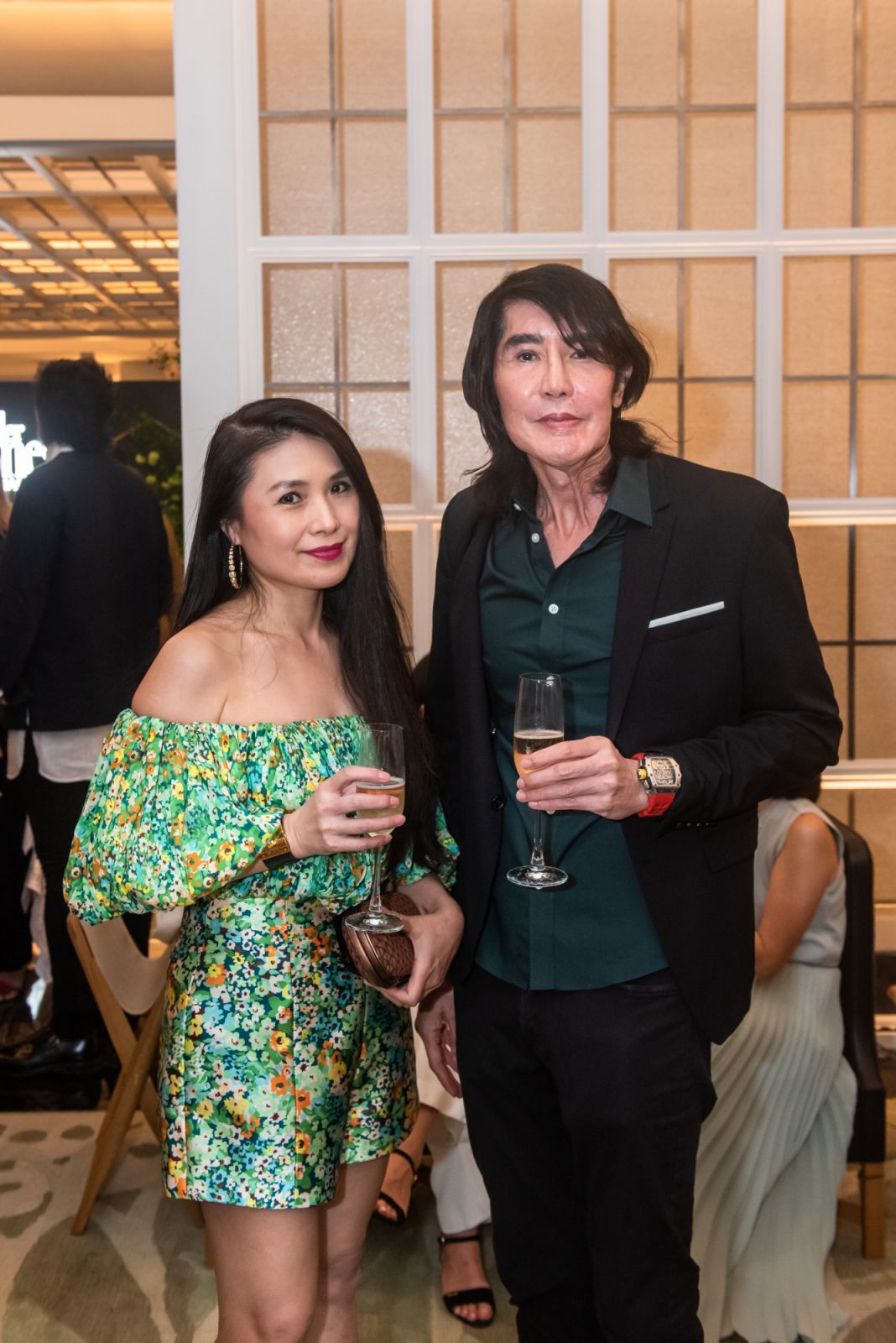 Rebecca Wang and Peter Tay