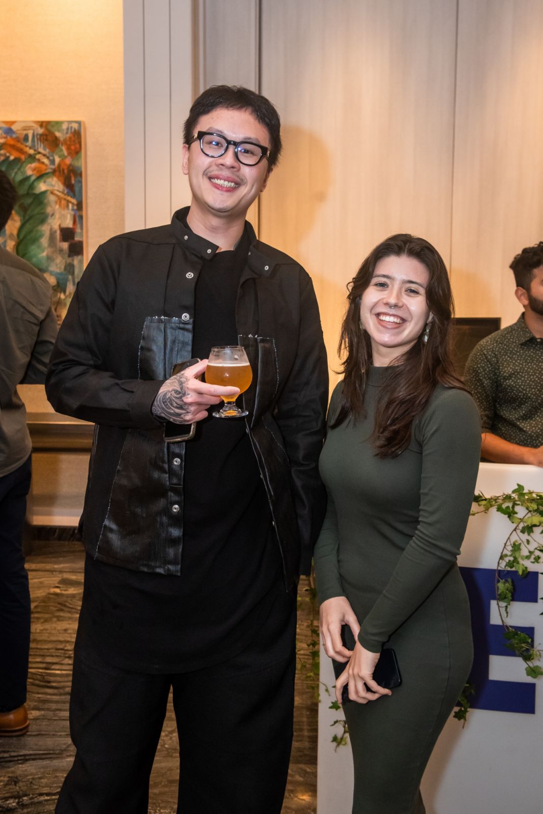 He Zhikai and Yaiza Canopoli