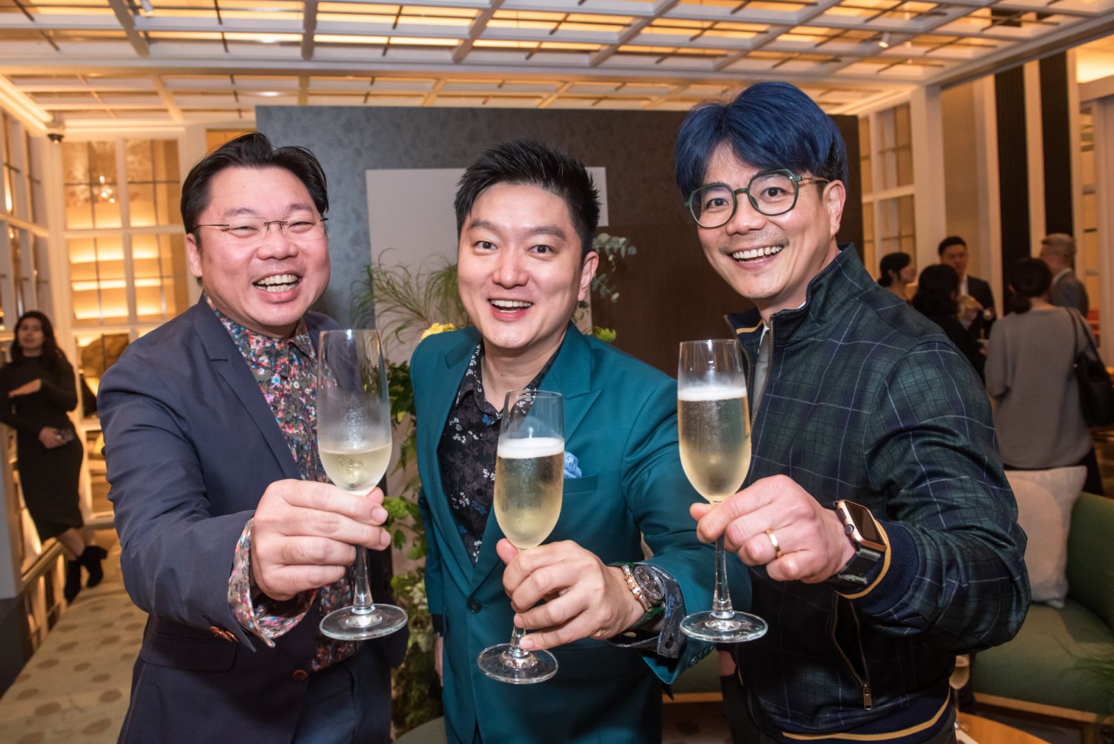 Adrian Lai, Tan Szue Hann and Lawrence Puah