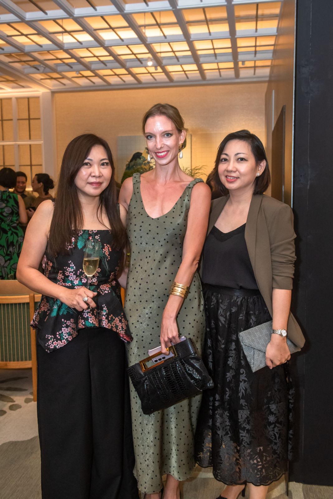 Wendy Seah, Eveliene Witjes and Christine Sipin