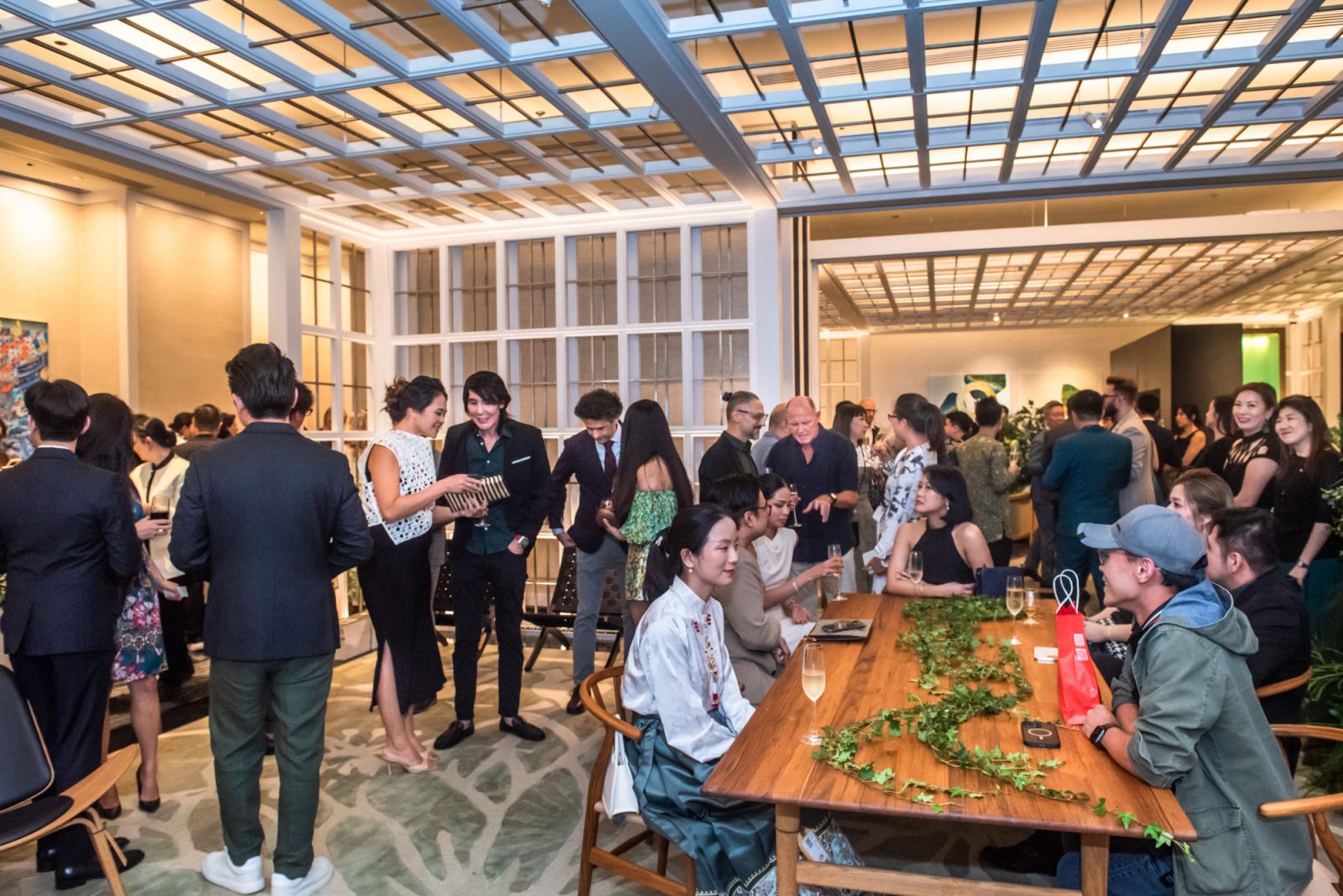 Cocktail time at the foyer