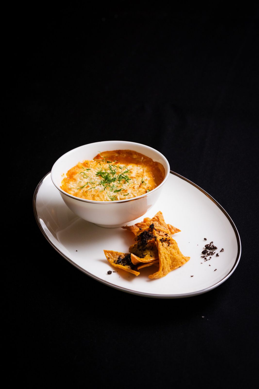 The second appetiser, Chilli Con "Carne"