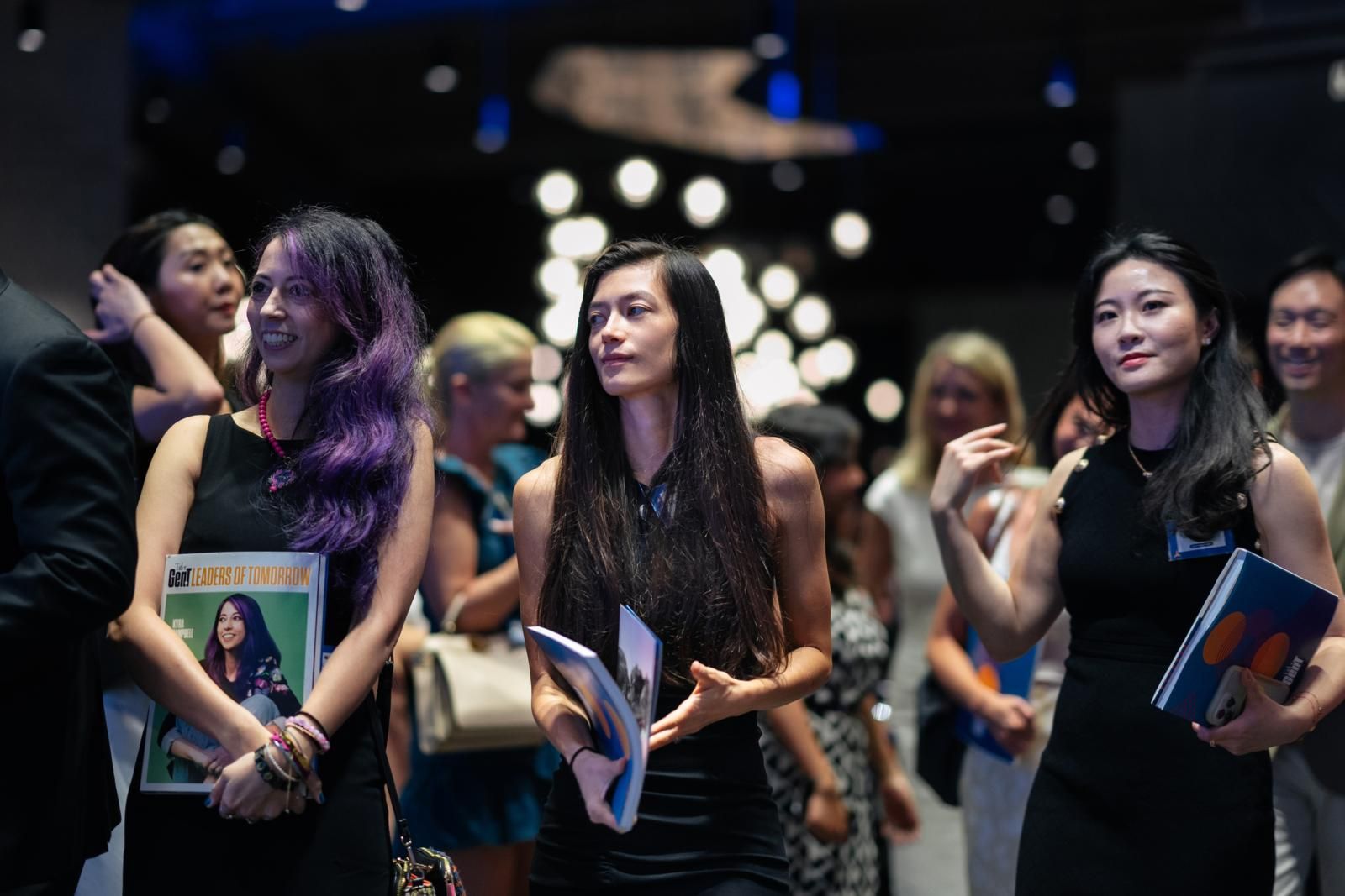 From left to right: Kyra Campbell, Sophie Chapman and Vivi Hu at the Gen.T Leaders of Tomorrow 2024 launch event in Hong Kong (Photo: Billy Chan)