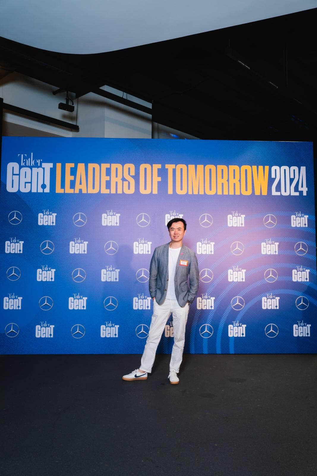 The Co-founder and co-CEO of Bowtie, Fred Ngan, at the Gen.T Leaders of Tomorrow 2024 launch event (Photo: Humphrey Ng)