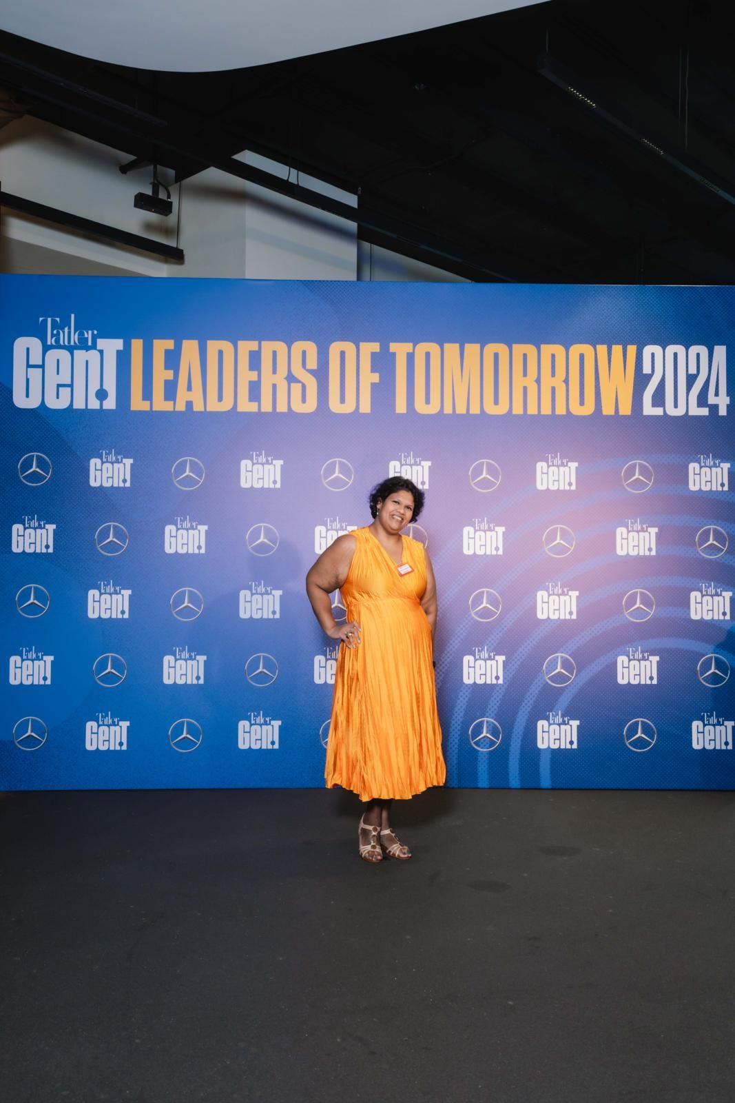 The executive director of Help For Domestic Workers, Manisha Wijesinghe, at the Gen.T Leaders of Tomorrow 2024 launch event (Photo: Humphrey Ng)