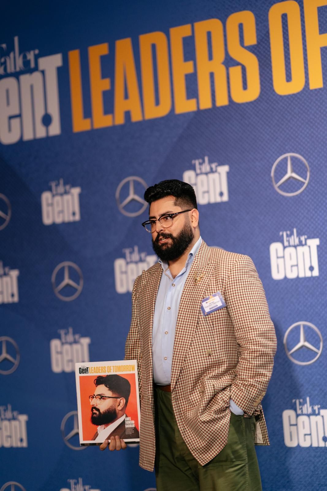 Gen.T Leaders of Tomorrow 2024 honouree James Thomson-Sakhrani at the annual launch event (Photo: Billy Chan)