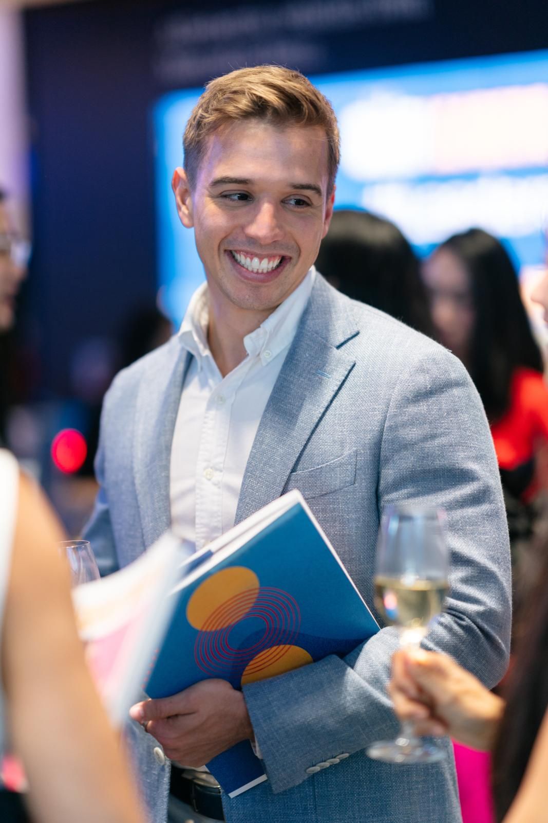 Gen.T Leaders of Tomorrow 2024 honouree Laurent Ross at the annual launch event (Photo: Billy Chan)