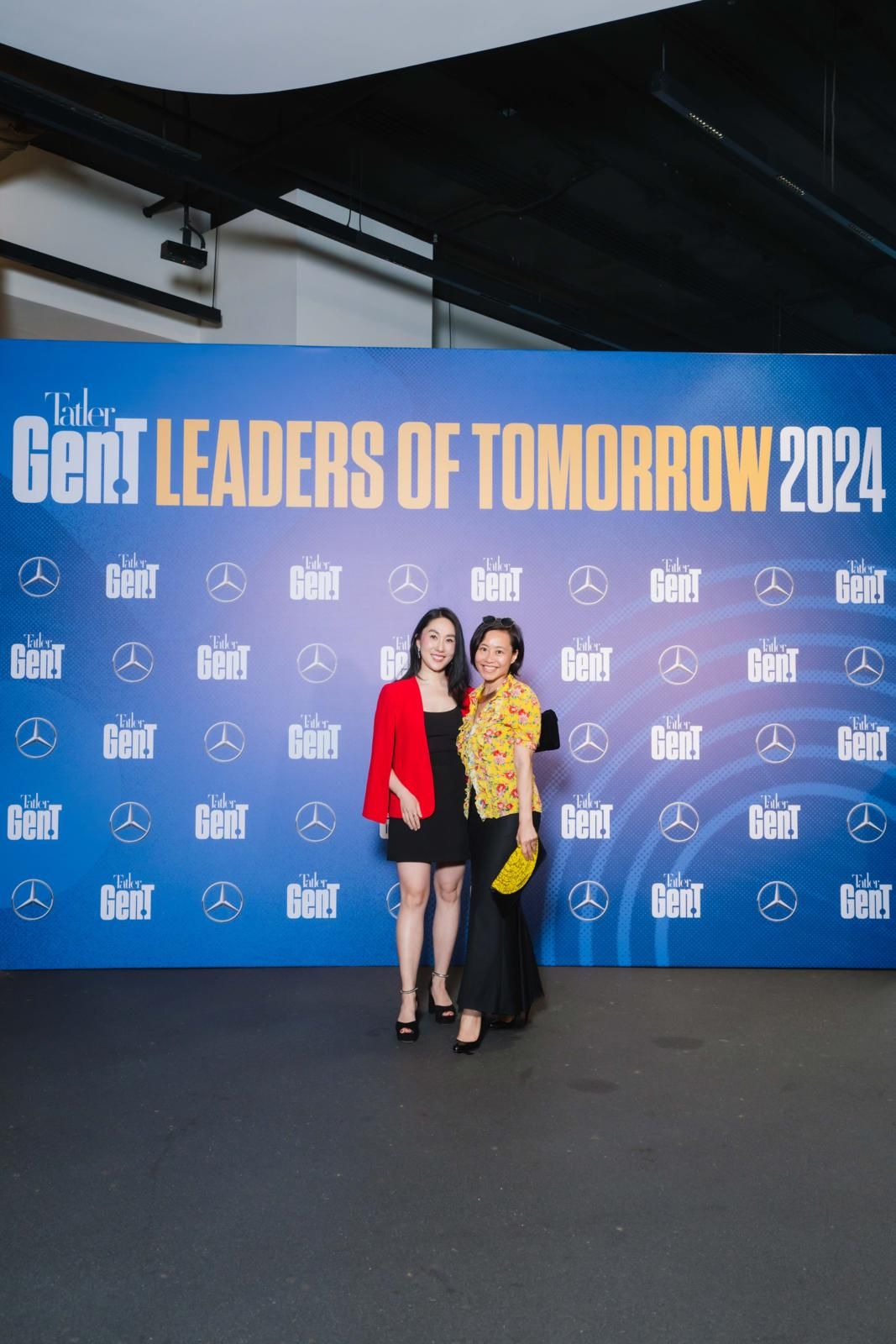 Megan Lam, the founder and CEO of Neurum Health and Xania Wong, the CEO and Co-Founder, Jobdoh at the Gen.T Leaders of Tomorrow 2024 launch event (Photo: Humphrey Ng)