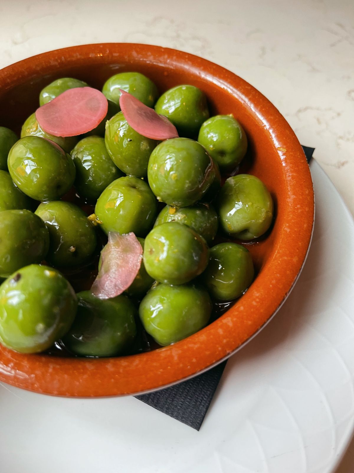 Marinated green olives (Photo: Dupe Photos)