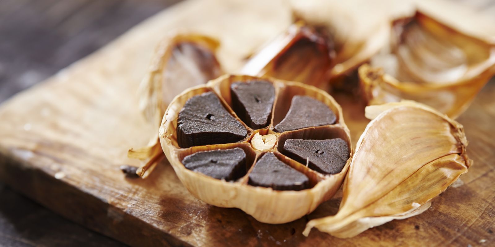 A bulb of black garlic (Photo: Getty Images)