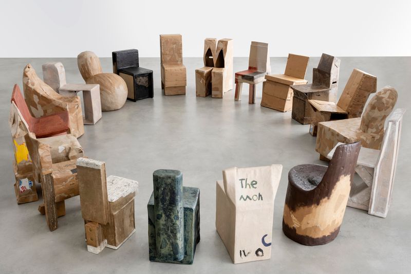 Cardboard Chairs (Photo: Max Lamb Website)