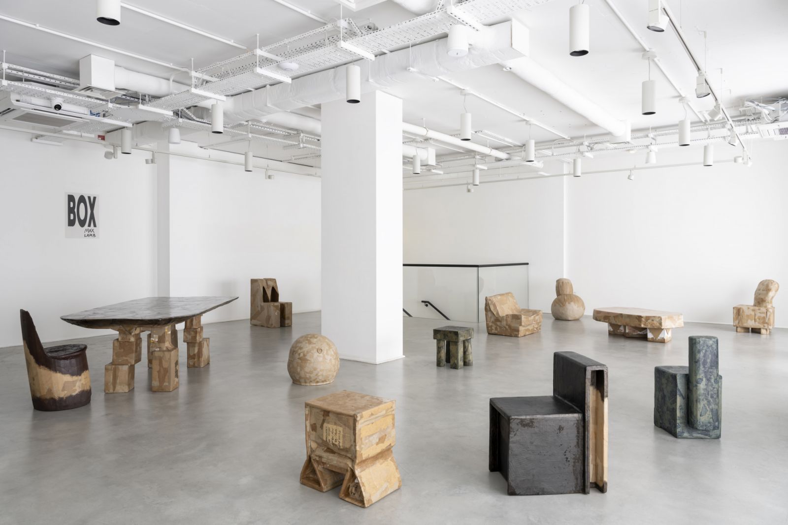 BOX Exhibition by Max Lamb (Photo: Gallery Fumi Website)