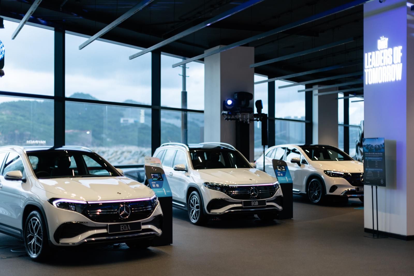 Tatler Gen.T transformed the 9-storey Mercedes-Benz Brand Centre to be the venue for this year’s Leaders of Tomorrow launch event in Hong Kong (Photo: Billy Chan)