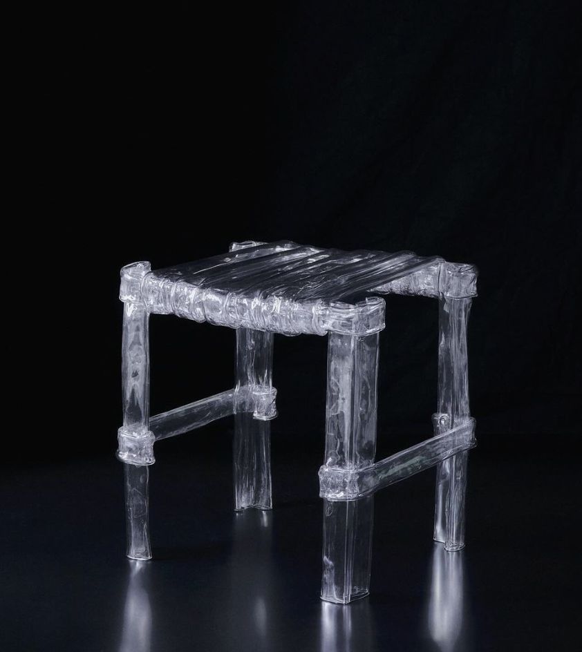Stool from the Crafting Plastic Collection (Photo: Instagram / @kasperkyster)