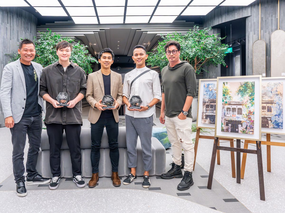 Eric Low, Christopher Chow, Zeeson Teoh Sau Wei, Nicholas Shaun Oen Gomes and Frank Goh