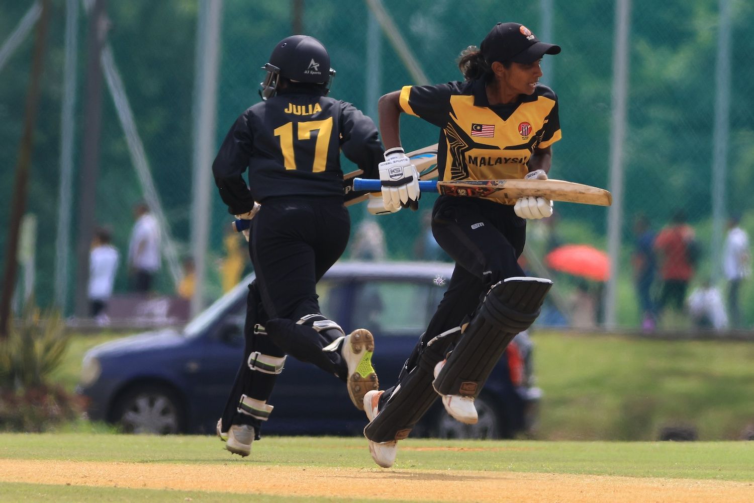 KUALA LUMPUR, MALAYSIA - JUNE 04:
during match five of the 2023 MCA Bilateral Series between Nepal Women vs Malaysia Women at YSD-UKM Oval on June 04, 2023 in Kuala Lumpur, Malaysia (Photo by Peter Lim/PhotoDesk.com.my for Malaysia Cricket Association)