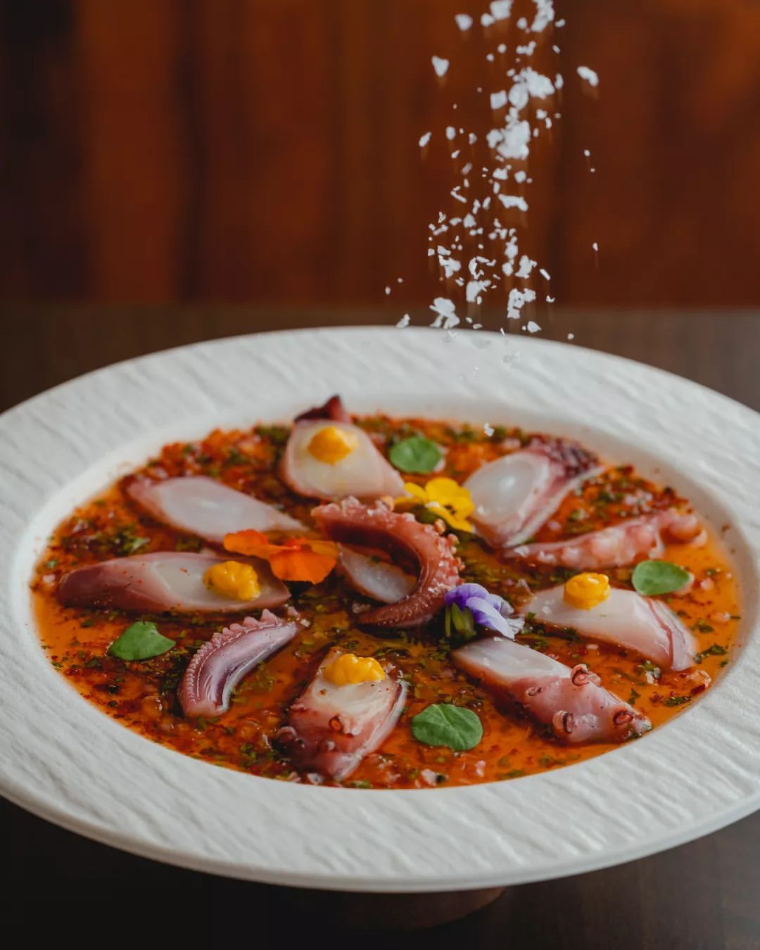 Octopus, caviar, and curry aioli (Photo: Instagram / @unionbistrot)