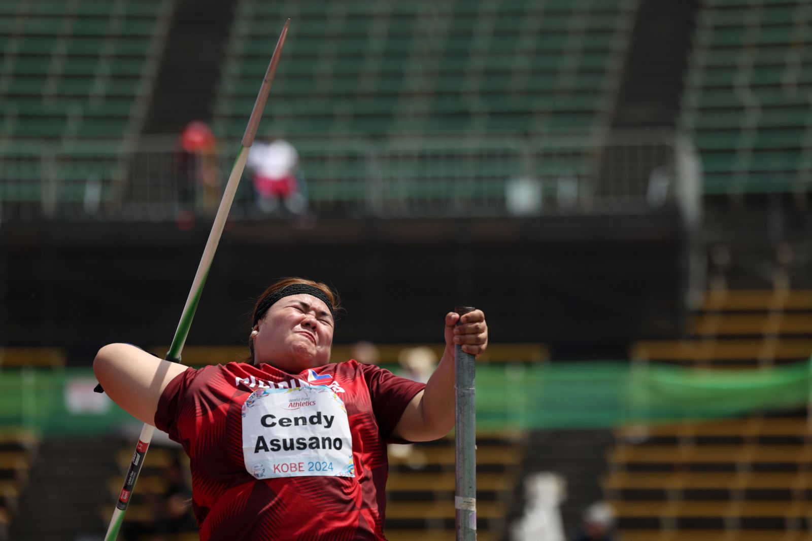 Cendy Asusano at the World Para Athletics Championships at Kobe, Japan (Photo: Paul Miller/GettyImages)