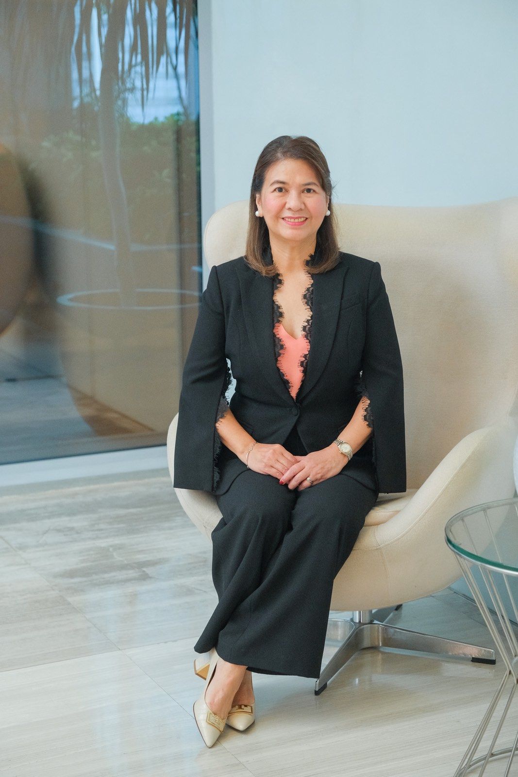 Megaworld's new president, Lourdes Gutierrez-Alfonso, has been with the company since 1990. (Photo: Courtesy of Megaworld)
