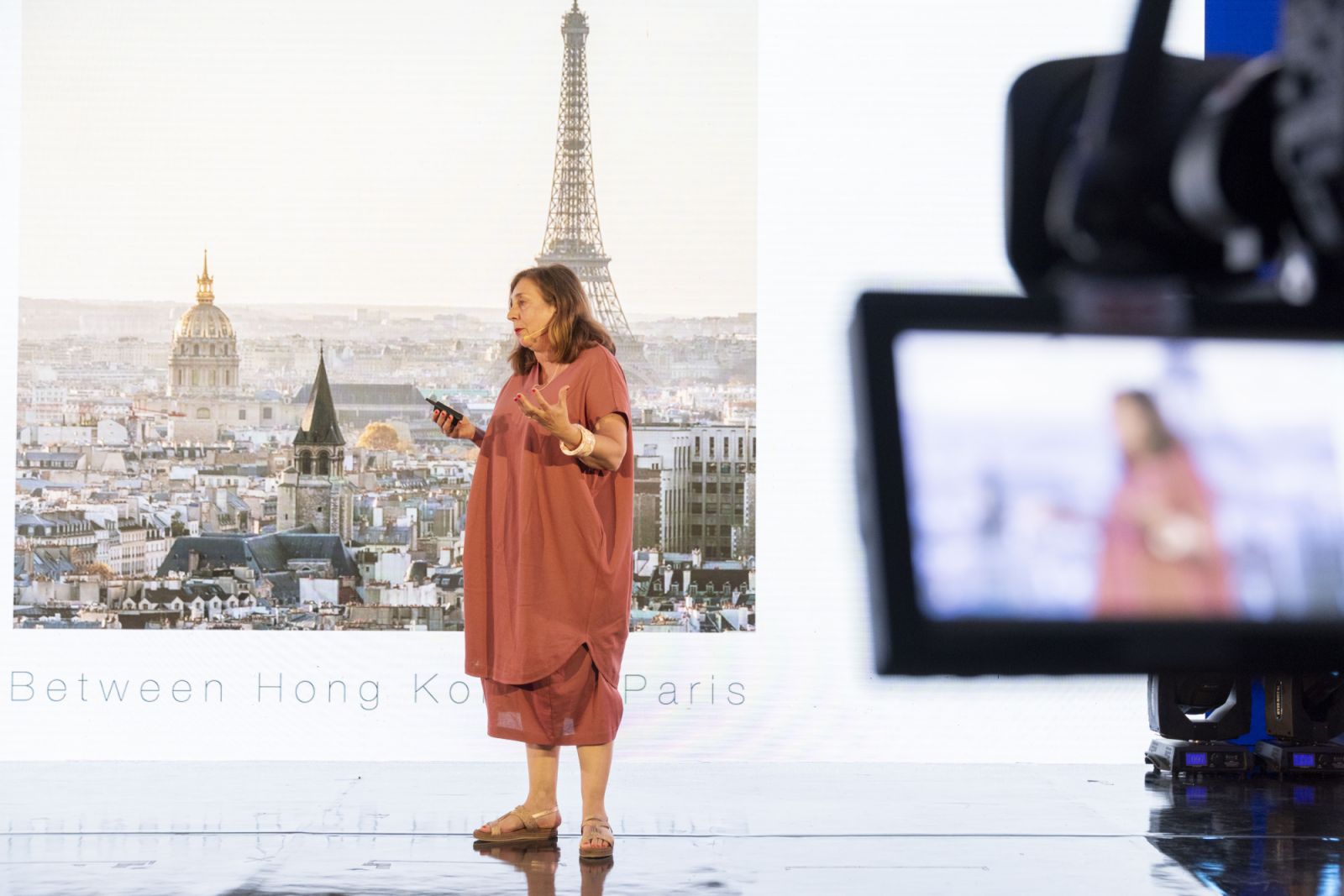 Nathalie Crinière giving her keynote speech (Photo: courtesy KODW)