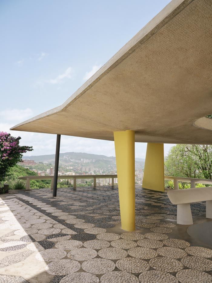 The Villa Planchart in in Caracas, Venezuela