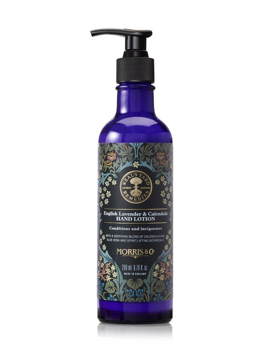 Neal's Yard Remedies works with Morris & Co. on the English Lavender & Calendula Hand Lotion