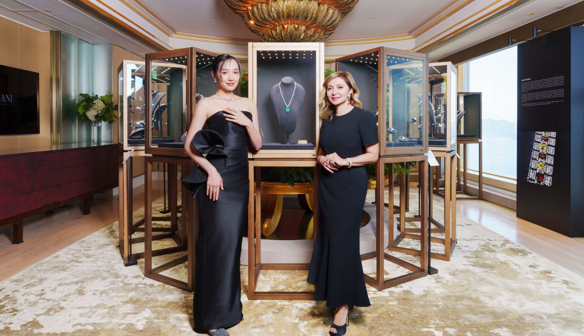 Silvia Damiani, vice president for Damiani, was photographed with actress Cecilia Choi during the tour for the Italian jeweller’s 100th anniversary collection in Hong Kong (Photo: courtesy of Damiani)